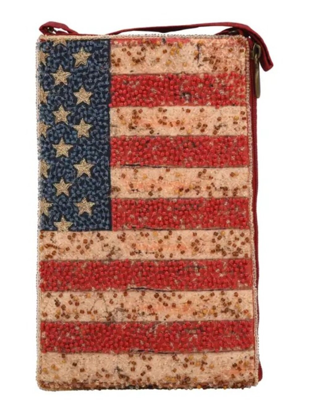 Beaded Phone Crossbody Bag.